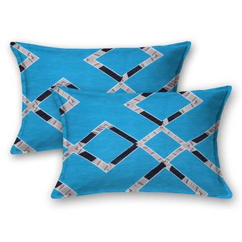 Super Soft Double Bedsheet Teal Blue Rectangle with 2 Pillow Cover / 72 X 78 X 6 inch 3