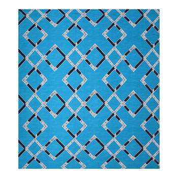 Super Soft Double Bedsheet Teal Blue Rectangle with 2 Pillow Cover / 72 X 78 X 6 inch 5
