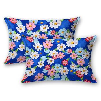 Super soft beautiful mulit small floral print Fitted double bedsheet with 2 pillow cover / 72 X 78 X 6 inch 3