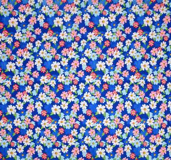 Super soft beautiful mulit small floral print Fitted double bedsheet with 2 pillow cover / 72 X 78 X 6 inch 5