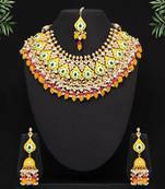 Yellow necklace-sets