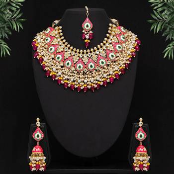 Pink necklace-sets 2
