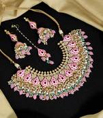 Pink necklace-sets