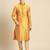 Woven Designer Jacquard Gold Color Kurta Set