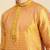 Woven Designer Jacquard Gold Color Kurta Set