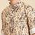 Sanwara Men Printed Cotton Rolled Up Sleeves Short Kurta PR_14