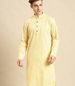 Sanwara Men Printed Cotton Straight Kurta PR_6