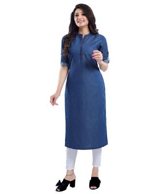 Denim kurti For Girls and Women 4