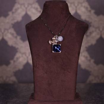 Blue necklaces 1