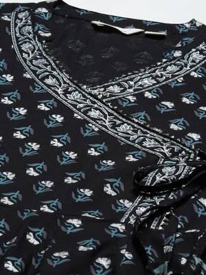 Black gotta patti cotton salwar 2