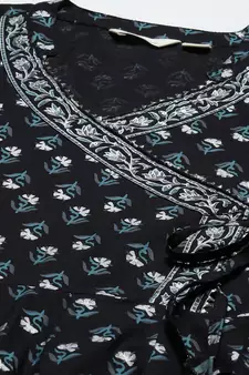 Black gotta patti cotton salwar