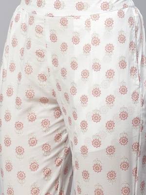 Pink beads cotton salwar 3