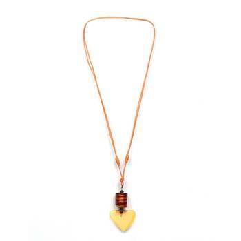 Yellow necklaces 2