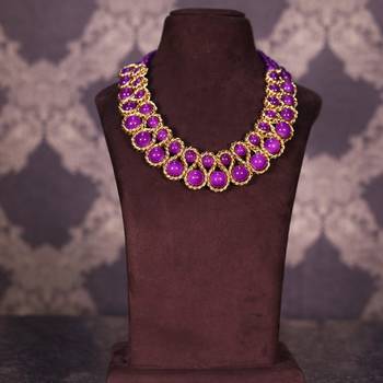 Pink necklaces 1