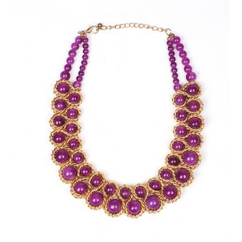 Pink necklaces 2