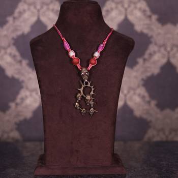 Pink necklaces 1