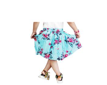 Alisha Moda Girl's Knee Length Skirt 2