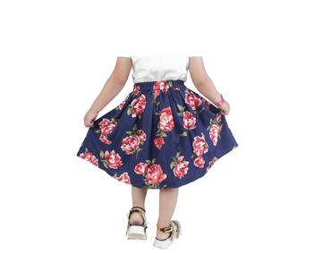 Alisha Moda Girl's Knee Length Skirt 3