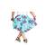 Alisha Moda Girl's Knee Length Skirt