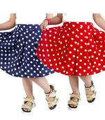 Alisha Moda Girl's Knee Length Skirt