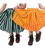 Alisha Moda Girl's Knee Length Skirt