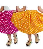 Alisha Moda Girl's Knee Length Skirt
