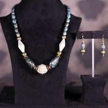 Blue necklace-sets 1