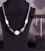 Blue necklace-sets