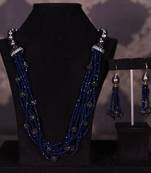 Blue necklace-sets