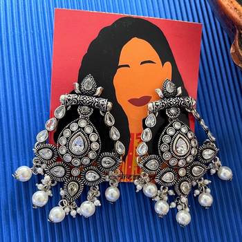 Silver earrings 1
