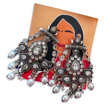 Silver earrings 4