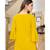 CLOTH BOOST Presenting For Beautiful Girl's And Women's Rayon Hip Length Full Sleeve Yellow Top