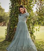 Women Cotton Designer Wedding Gown Dress 