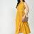 Altiven Women's Mustrd Rayon Printed Sleeveless Collar Neck Casual Dress