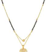 White mangalsutra