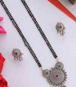 Silver mangalsutra