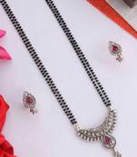 Silver mangalsutra