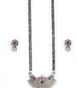 Silver mangalsutra