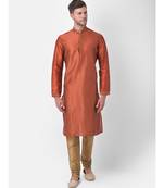 DEYANN Ethnic Motif Printed Kurta Churidar Set