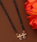 Black diamond mangalsutra
