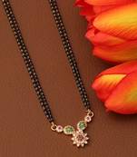 Multicolor diamond mangalsutra