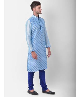 DEYANN Ethnic Motif Printed Kurta Churidar Set 3