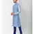 DEYANN Ethnic Motif Printed Kurta Churidar Set
