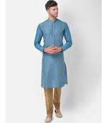 DEYANN Ethnic Motif Printed Kurta Churidar Set