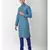 DEYANN Ethnic Motif Printed Kurta Churidar Set