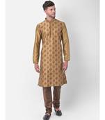 DEYANN Ethnic Motif Printed Kurta Churidar Set