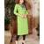 CLOTH BOOST Presenting Rayon printed Full Sleeve Light Green Kurti