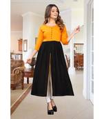 CLOTH BOOST Presenting Rayon printed Short Sleeve Multicolor Kurti