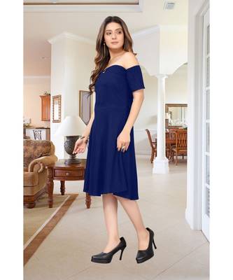 CLOTH BOOST Presenting Rayon printed Half Sleeve Blue Kurti 2