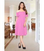 CLOTH BOOST Presenting Rayon printed Half Sleeve Multicolor Kurti